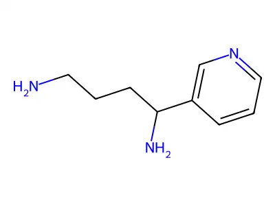 1-Pyridin-3-ylbutane-1,4-diamine structure