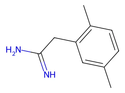 2-(2,5-Dimethylphenyl)ethanimidamide structure