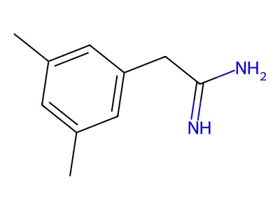 2-(3,5-Dimethylphenyl)ethanimidamide structure