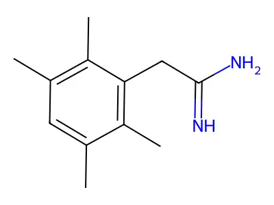 2,3,5,6-Tetramethylbenzeneethanimidamide structure
