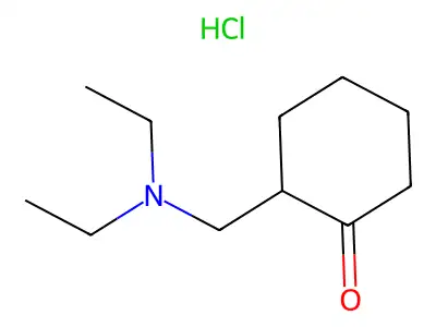 2-[(Diethylamino)methyl]cyclohexanone structure