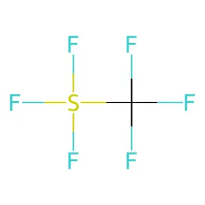 Sulfur, trifluoro(trifluoromethyl)- structure