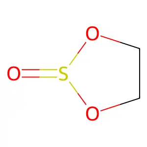 亚硫酸乙烯酯 structure