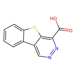 [1]Benzothieno[2,3-d]pyridazine-4-carboxylic acid structure