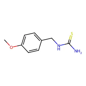 1-(4-Methoxybenzyl)-2-thiourea structure