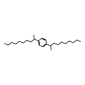 Benzene, p-bis(1-methylnonyl)- structure