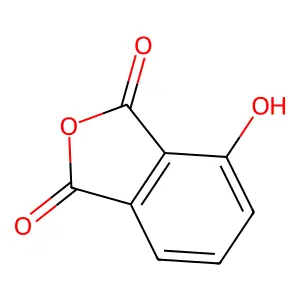 3-羟基邻苯二甲酸酐 structure