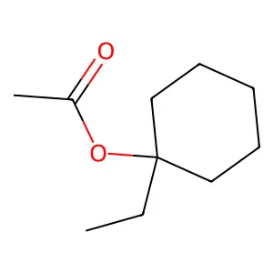 Cyclohexanol, 1-ethyl-, 1-acetate structure