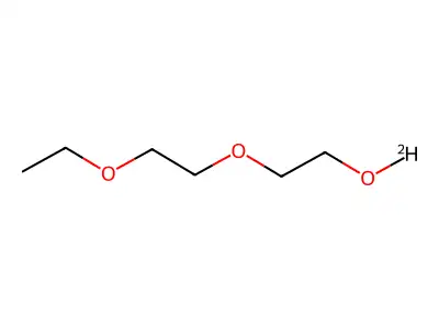 2-(2-ethoxyethoxy)ethan(2H)ol structure