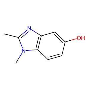 1,2-dimethyl-1H-1,3-benzodiazol-5-ol structure