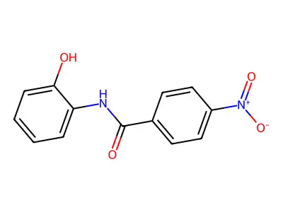 2'-Hydroxy-4-nitrobenzanilide structure