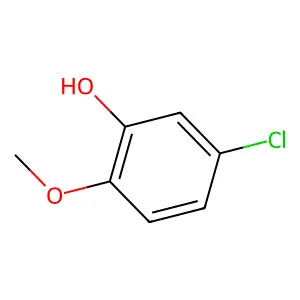 Phenol, 5-chloro-2-methoxy- structure
