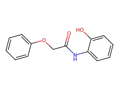 N-(2-hydroxyphenyl)-2-phenoxyacetamide structure