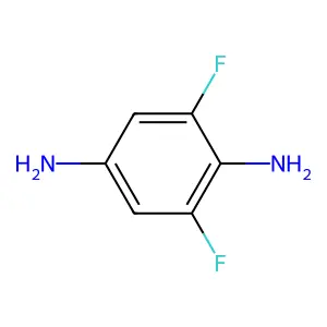 p-Phenylenediamine, 2,6-difluoro- structure
