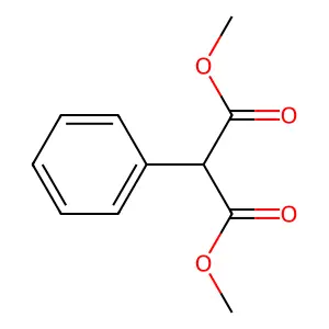 Dimethyl phenylpropanedioate structure