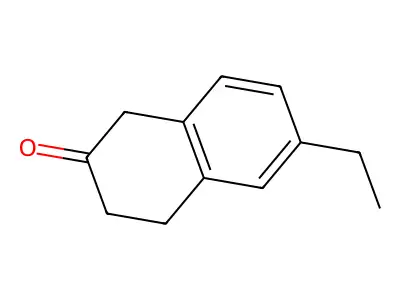 6-ethyl-3,4-dihydro-1H-naphthalen-2-one structure