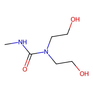 N,N-Bis(2-hydroxyethyl)-N'-methylurea structure
