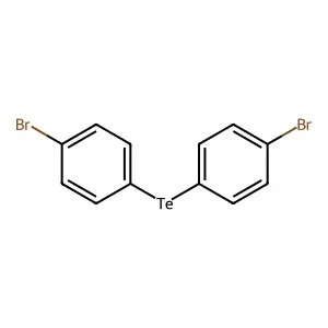 1-Bromo-4-[(4-bromophenyl)tellanyl]benzene structure