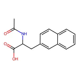 N-Acetyl-3-naphth-2-yl-L-alanine structure