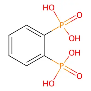 Phosphonic acid, p-phenylenedi- structure