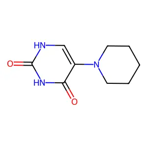 5-(piperidin-1-yl)pyrimidine-2,4(1H,3H)-dione structure