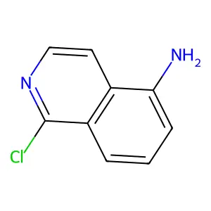 5-Amino-1-chloroisoquinoline structure