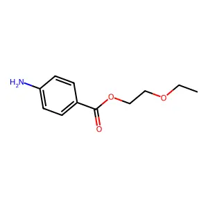 2-Ethoxyethyl 4-aminobenzoate structure