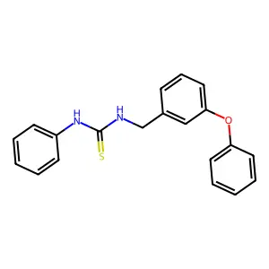 1-(3-Phenoxybenzyl)-3-phenylthiourea structure
