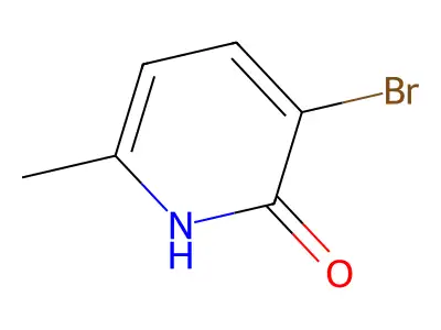 3-Bromo-6-methyl-pyridin-2-ol structure