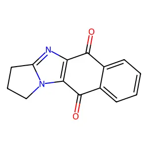2,3-dihydro-1H-naphtho[2,3-d]pyrrolo[1,2-a]imidazole-5,10-dione structure