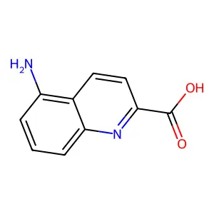 5-aminoquinoline-2-carboxylic Acid structure