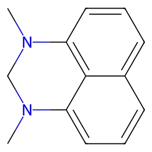 2,3-Dihydro-1,3-dimethyl-1H-perimidine structure