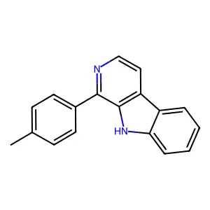 1-(4-methylphenyl)-9H-beta-carboline structure