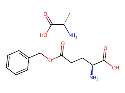 gamma-Benzylglutamate-alanine copolymer structure