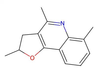 2,4,6-Trimethyl-2,3-dihydrofuro[3,2-c]quinoline structure
