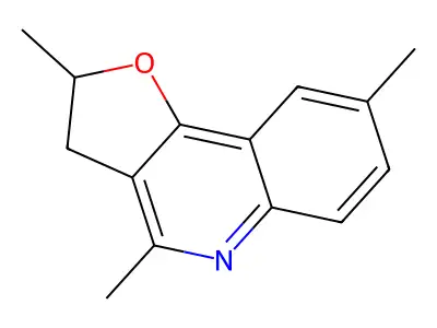 2,4,8-Trimethyl-2,3-dihydrofuro[3,2-c]quinoline structure
