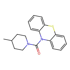 (4-Methylpiperidin-1-yl)-phenothiazin-10-ylmethanone structure