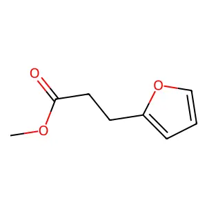 Methyl 3-(2-furyl)propanoate structure