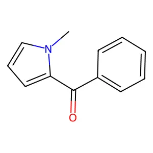 Methanone, (1-methyl-1H-pyrrol-2-yl)phenyl- structure