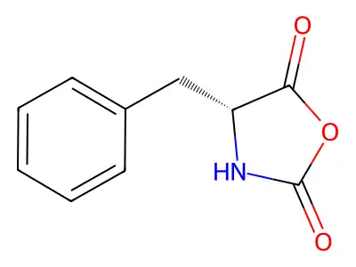 (R)-4-Benzyloxazolidine-2,5-dione structure