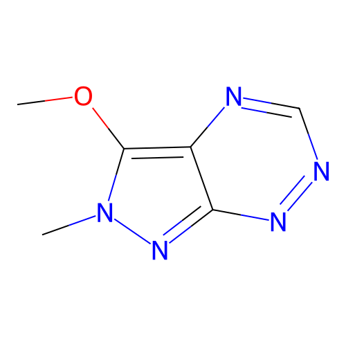 3-Methoxy-2-methyl-2H-pyrazolo[4,3-E][1,2,4]triazin structure