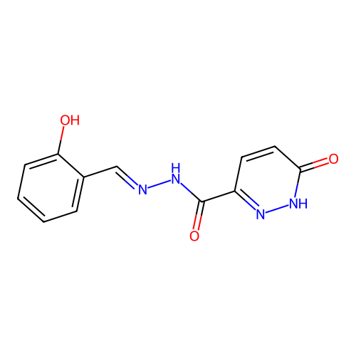 C12H10N4O3 structure