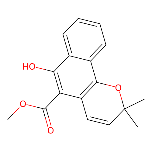 大叶茜草素 structure