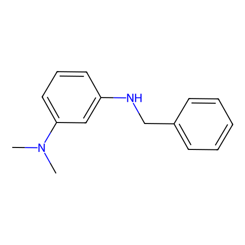 1-N-benzyl-3-N,3-N-dimethylbenzene-1,3-diamine structure