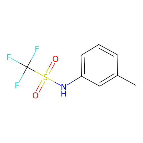 1,1,1-trifluoro-N-(3-methylphenyl)methanesulfonamide structure
