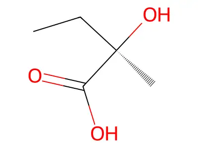 2-Methyl-1,2-butanediol structure