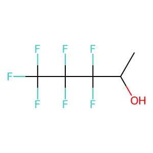 3,3,4,4,5,5,5-Heptafluoropentan-2-ol structure