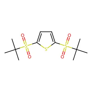 2,5-Bis(tert-butylsulfonyl)thiophene structure