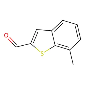 7-甲基苯并(b)噻吩-2-甲醛 structure