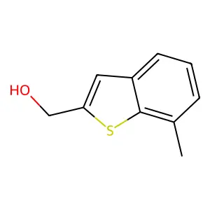 (7-Methyl-1-benzothiophen-2-yl)methanol structure